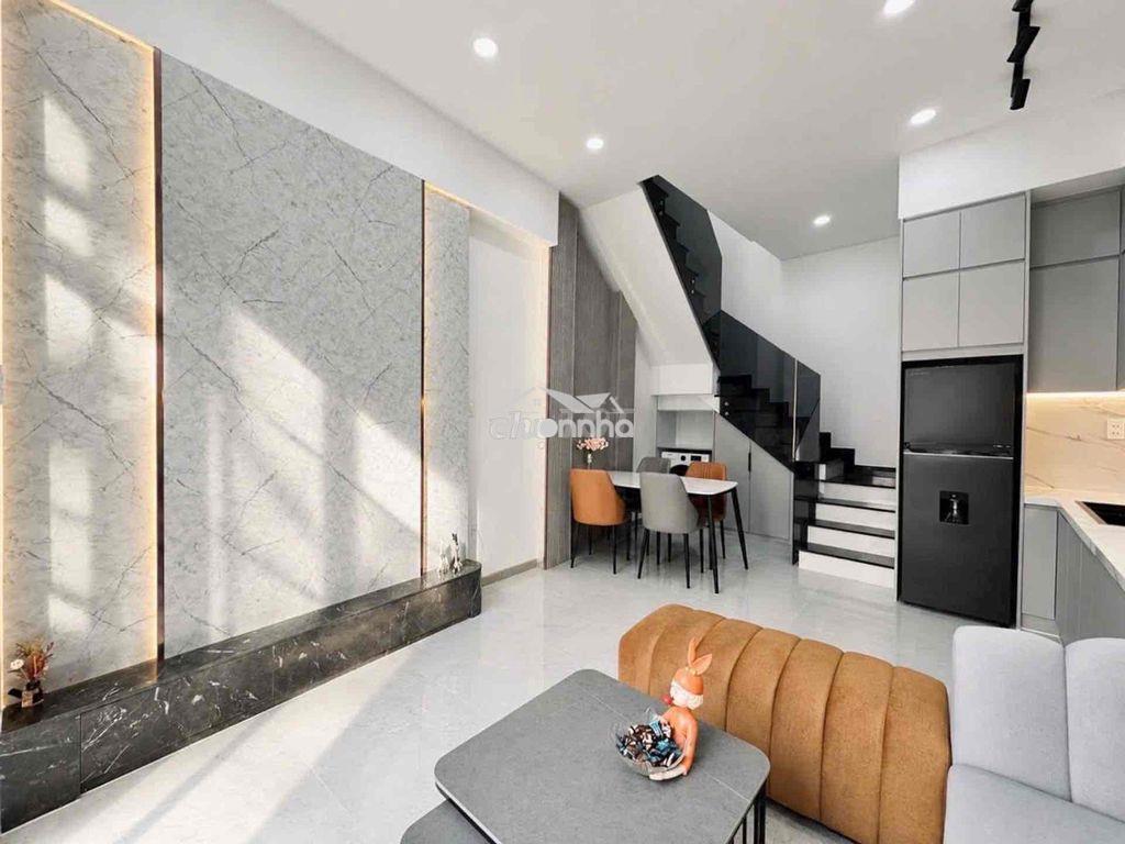 Xvnt_ hẻm 3.5m_ khu cao tầng_2 tầng_dt: 35m2_ view landmark_ 3p tới q1 - 3
