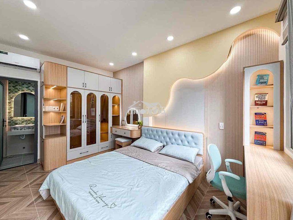 3 tầng sân thượng - dt: 45m2 - nguyễn trung trực - nở hậu - chỉ: 6.8tl - 2