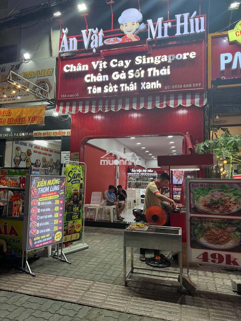 Sang nhượng quán ăn vặt mr híu food - 3