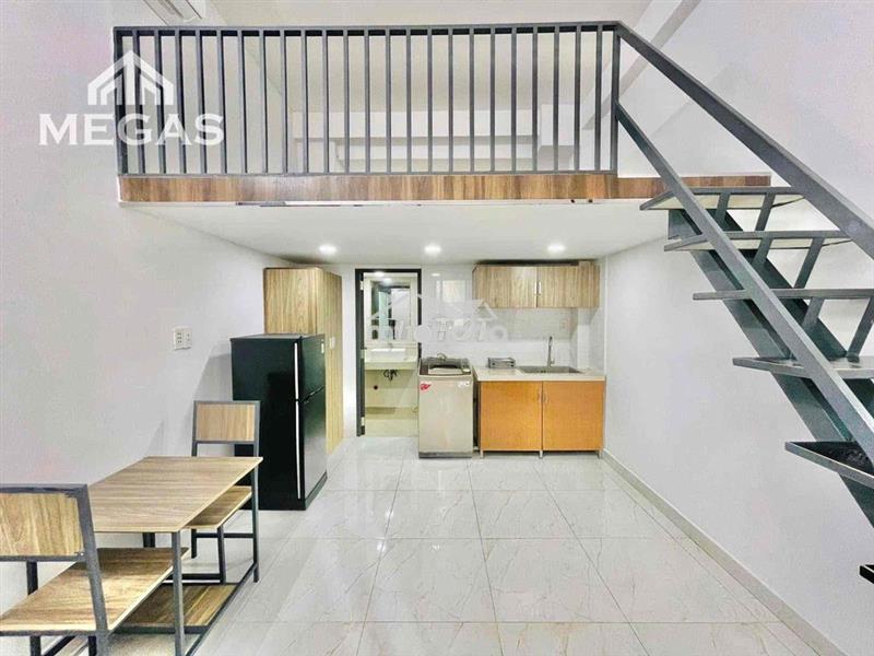 Duplex full nội thất gác cao ngay trần văn kiểu