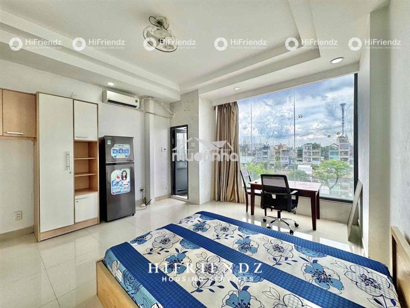 Căn hộ mini ban côg view kính gần cầu ng tri phươg