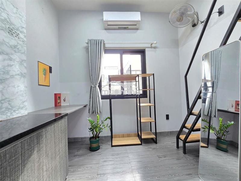 Cho thuê căn hộ duplex bình thạnh, full nt, thang máy, gác