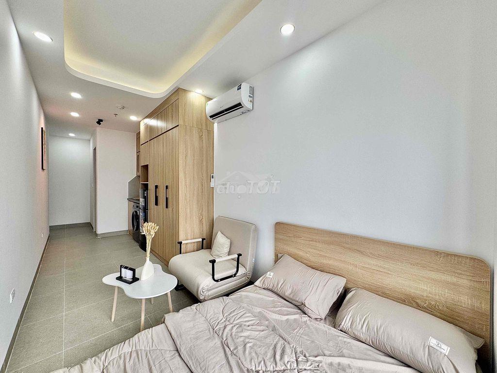 Cho thuê căn hộ full nội thất ban công đường nguyễn văn khối - gò vấp - 2