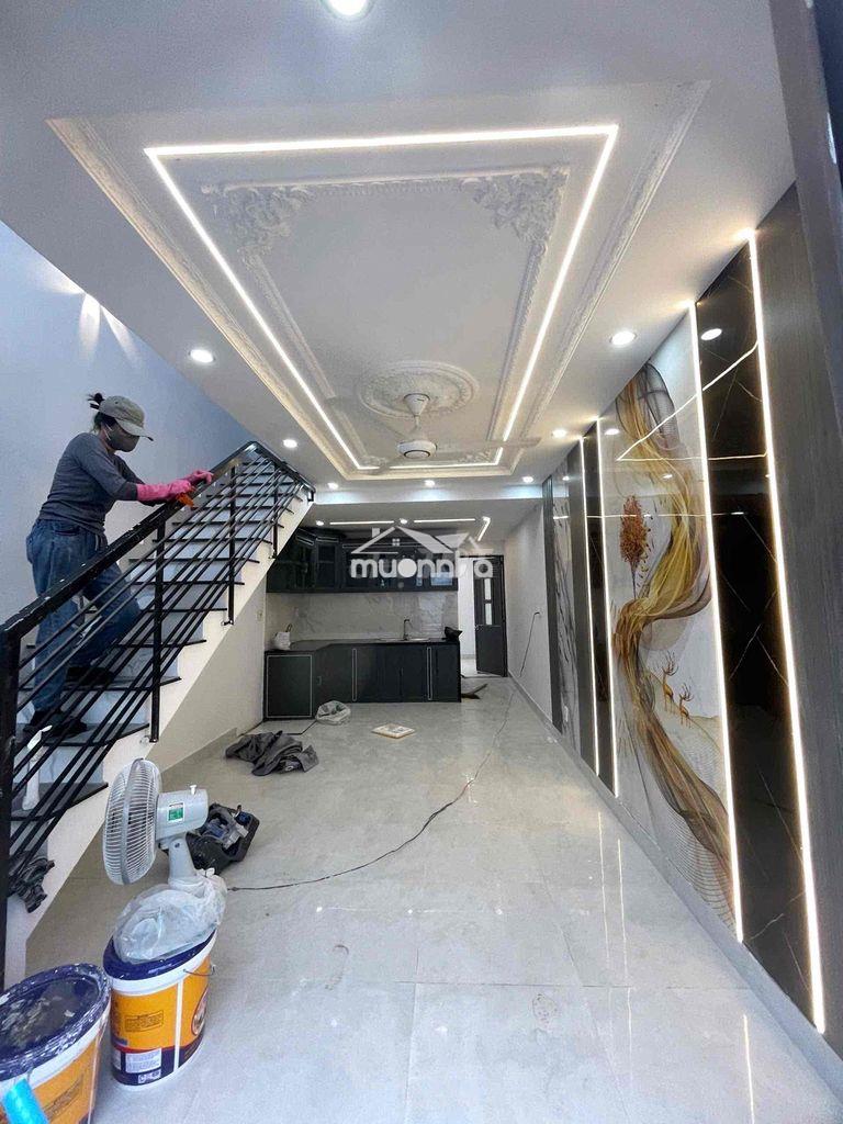 Nhà 3 phòng ngủ 4x13 hóc môn giá 525triệu gần chợ xuân thới sơn - 2
