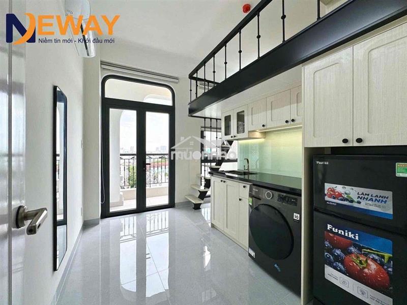 Cho thuê duplex ban công - gần đại học gtvt - hutech - ngoại thương