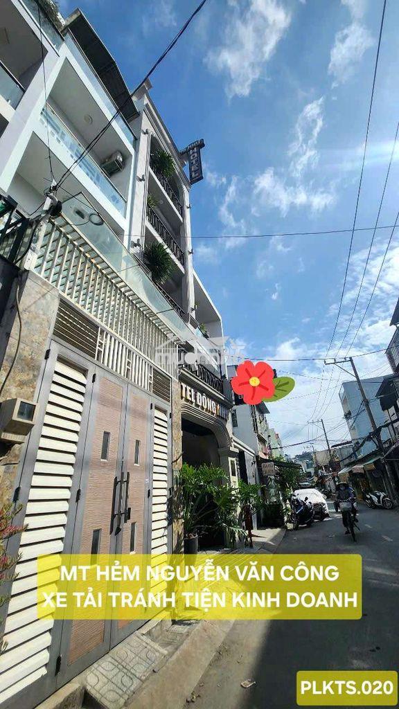 Mặt tiền nguyễn văn công giáp sân bay, công viên gia định, bv 175....