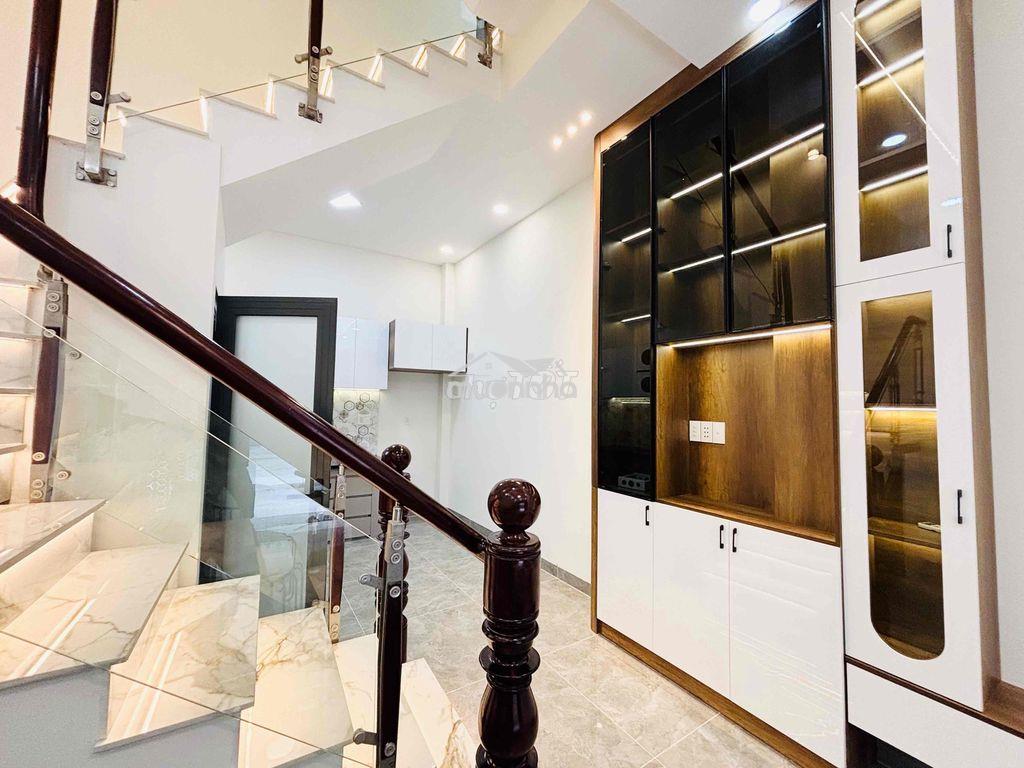 Bán nhà 4x9m 1 trệt 3 lầu 3pn 3wc hẻm nguyễn hữu tiến - tân phú - 3