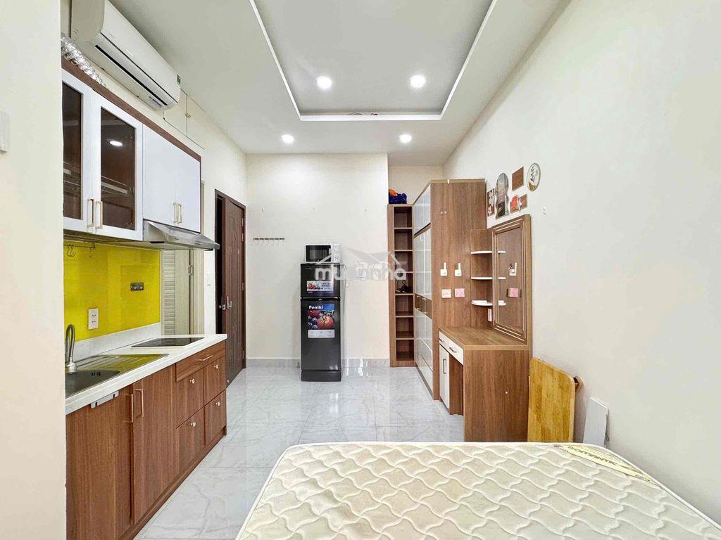 Cho thuê căn hộ cửa sổ chỉ tính điện full nội thất ngay đh hoa sen q10 - 3