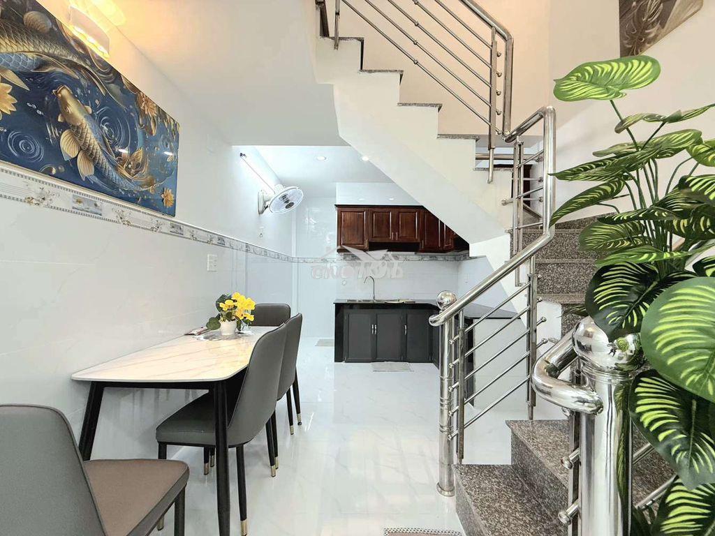 Nhà sổ hồng hẻm xe hơi 3,2x10m 2 lầu 4pn 2 tỷ 480 - 2