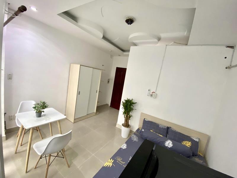 Cho thuê phòng dạng studio ban công siêu thoáng giá rẻ gần đh văn hiến_đh công thương_aeon mall tân phú_trục luỹ bán bích_âu cơ q.tân phú - 4