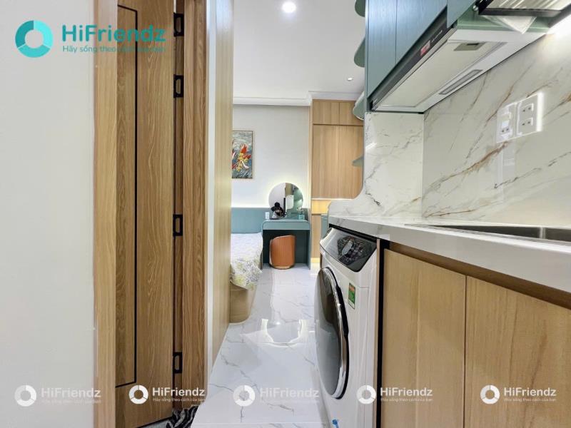 Cho thuê studio thang máy đi bộ tới đại học hồng bàng, uef, hutech, bờ kè hoàng sa quận 1 - 2
