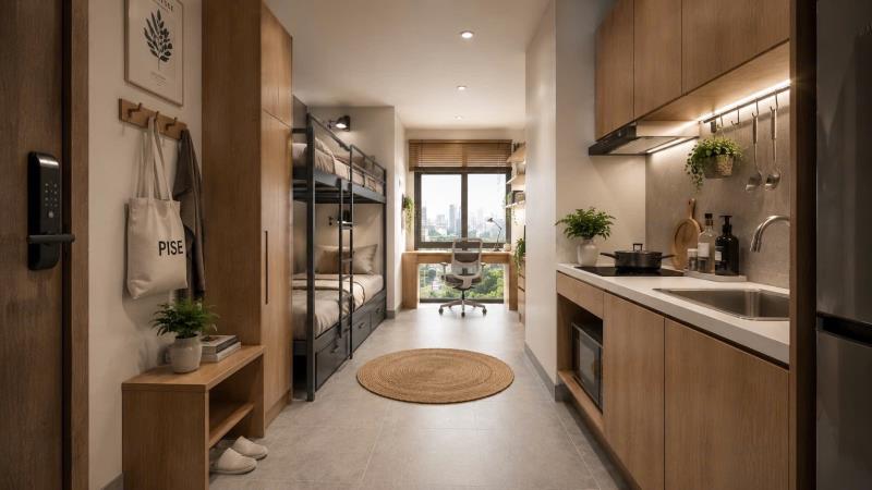 Khai trương 70 phòng studio giường tầng, duplex ngay nơ trang long gần đại học văn lang, đại học hồng bàng, uef , hutech, điện biên phủ, phan đăng lưu