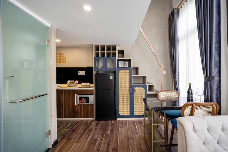 Duplex ban công, thang máy, hầm xe, gym, hồ bơi, nhà hàng gần dinh độc lập, công viên tao đàn, bến thành quận 1 - 2