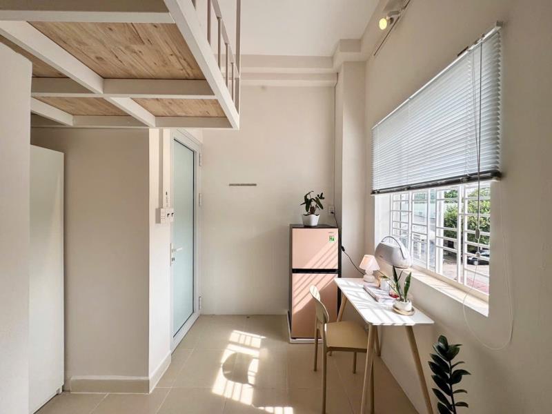 Phòng trọ mới xây kế công viên lê thị riêng - huflit ba gia quận tân bình - 2