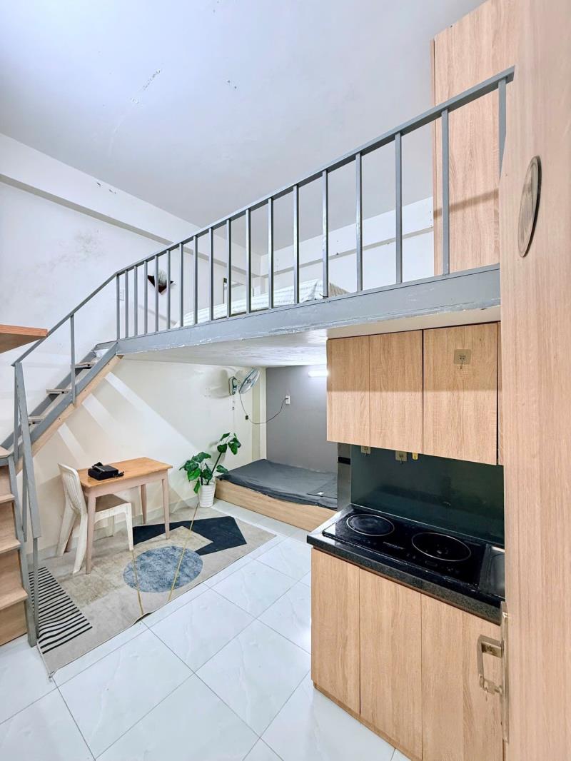 Cho thuê phòng trọ tân phú - duplex siêu rộng full nội thất gần dh văn hiến - 0926051663