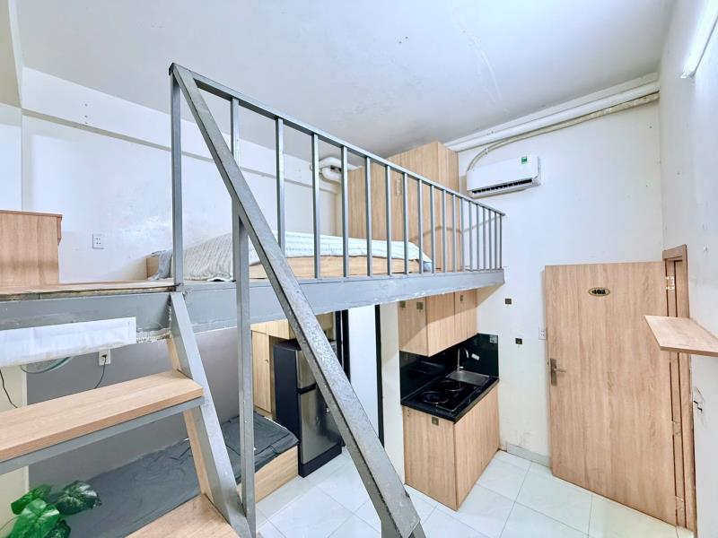 Cho thuê phòng trọ tân phú - duplex siêu rộng full nội thất gần dh văn hiến - 0926051663 - 2