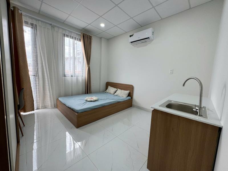 Cho thuê studio mới xây có ban công ngay phạm văn đồng tp. thủ đức