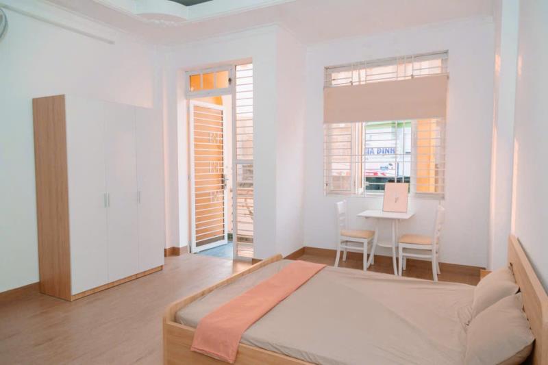 🏡 Căn hộ full nội thất + ban công thoáng – có cửa sổ, máy lạnh, máy giặt – nơ trang long, bình thạnh – gần hàng xanh, phú nhuận & quận 1 - 4