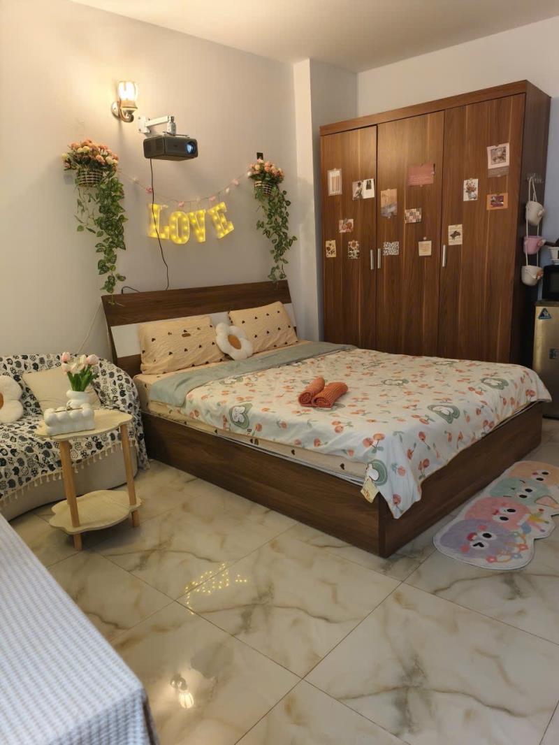 Căn hộ studio - phan đăng lưu - máy chiếu, sofa - 2