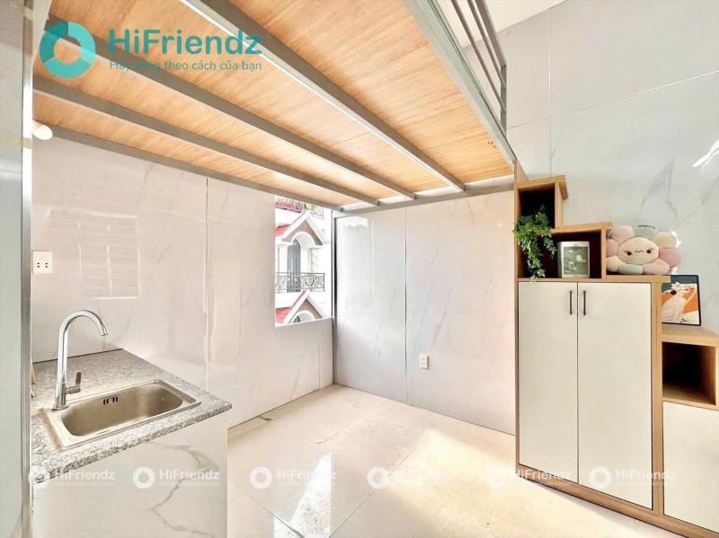 Phòng gác lửng, cửa sổ thoáng có nội thất ngay aeon mall tân phú - đh công thương - 2