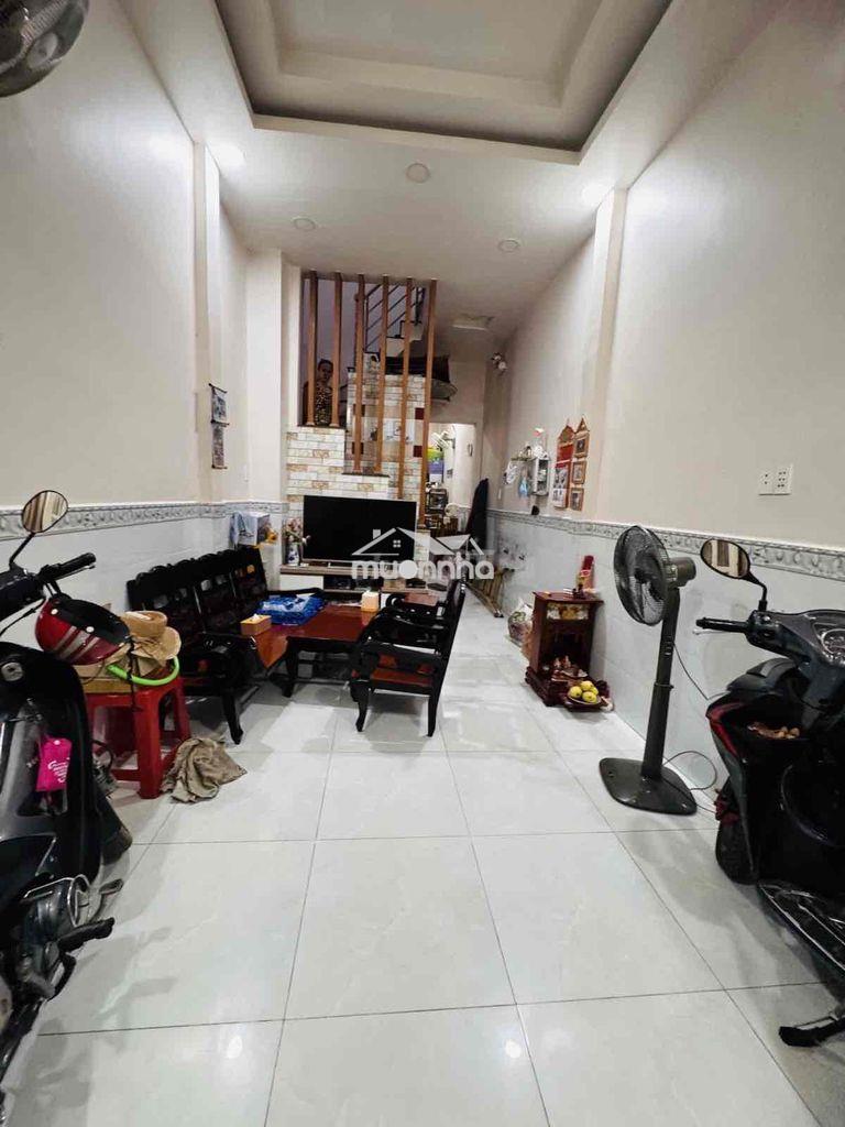 Tân hoà đông quận 6 nhà 2 tầng hẻm ô tô 2pn 2wc gần mặt tiền chỉ 4.8t - 3