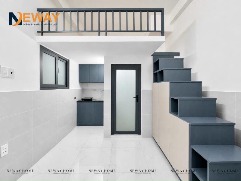 Phòng cho thuê dạng duplex - cửa sổ - full nội thất | cách đh văn hiến 5’ đi xe