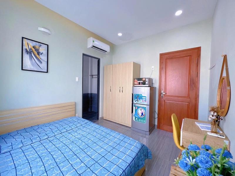 Cho thuê căn hộ studio full nội thất siêu đẹp gần đh huflit - 3