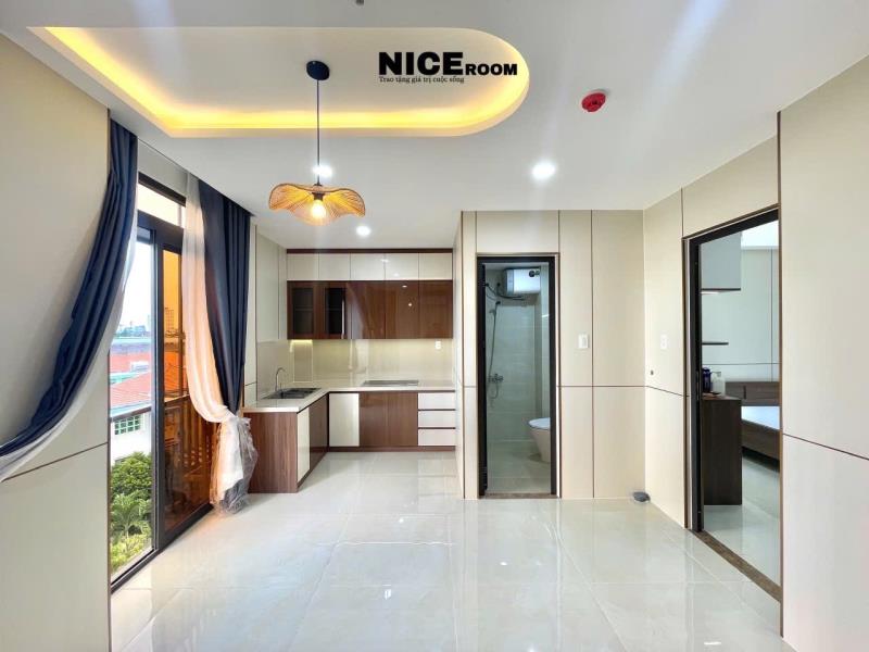 Cho thuê căn hộ 1pn balcony mới 100% - đh hutech - văn lang - bến xe miền đông - cư xá thanh đa - 4