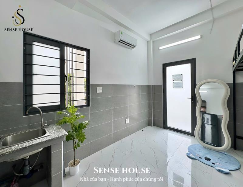 Phòng trọ giá rẻ đi bộ qua đại học văn hiến, full nội thất, có thang máy, rộng thoáng - 4