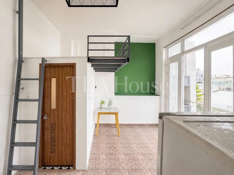 Cho thuê căn hộ duplex ( dạng gác ) gần đh giao thông vận tải,hutech, ngoại thương, hồng bàng, uef - 2
