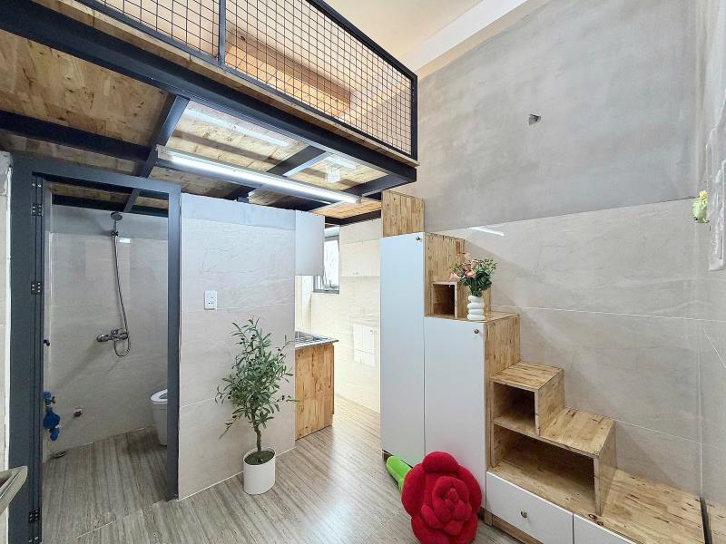 Căn hộ studio - full nội thất - cửa sổ trời | ngay đh văn hiến