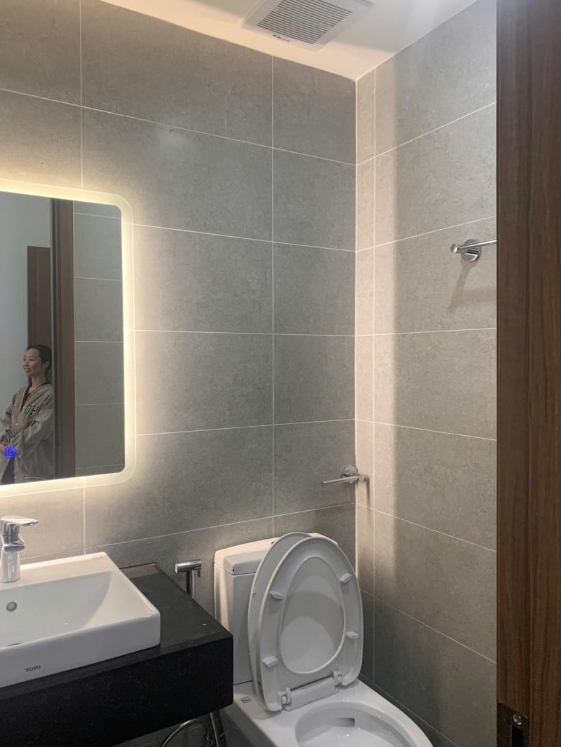 Cho thuê 2pn mới tinh giá 5,5tr sẵn rèm, giàn phơi tại a&t sky garden lái thiêu - 4