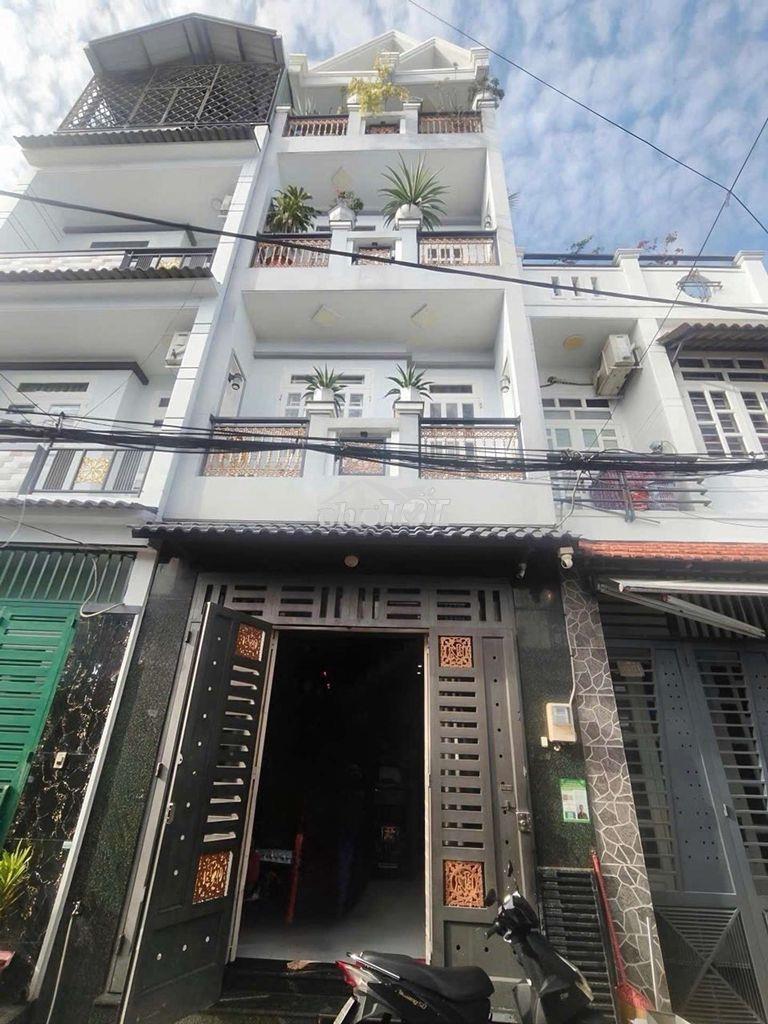 Quá ngon-nhà 4 tầng đúc-lê văn quới-hẻm xe hơi thông-sổ đẹp hoàn công