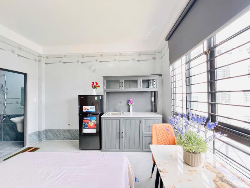 🏠 Studio cửa sổ trời nội thất 6 người ở gần đh công thương – đh văn hiến - 4