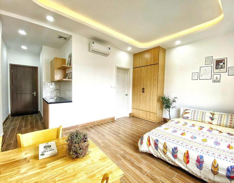 Phòng đẹp thoáng lê đức thọ giao nguyên oanh full tiện nghi giá 4 tr - 3