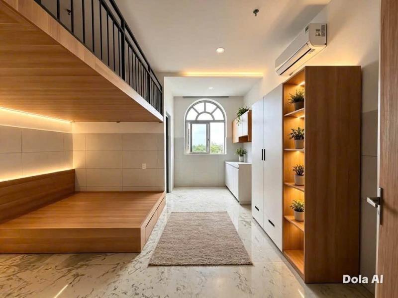 Duplex 2 không gian ngủ - full nội thất - nhà thang máy - đi bộ qua dh văn lang - 3