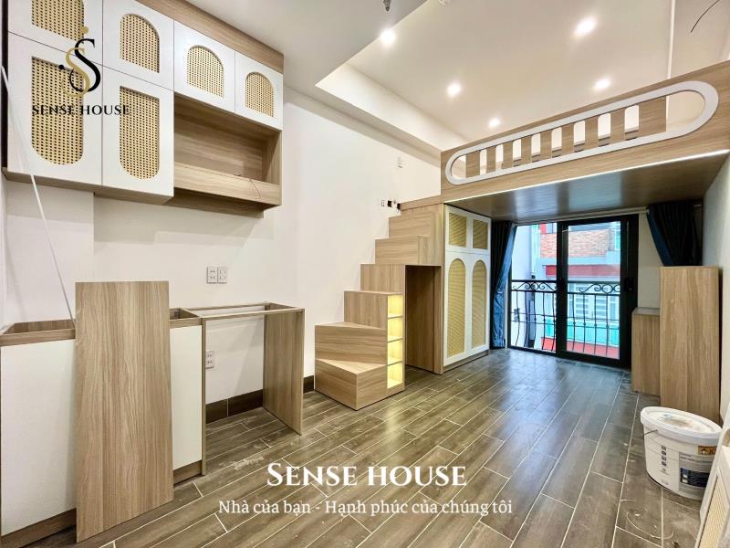 Duplex ban công mới xây | máy giặt riêng | gần đh văn hiến - hồng bàng