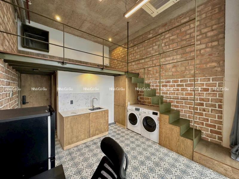 Duplex vibe retro siêu có gu | máy giặt - sấy riêng | ngay nhà ga t3 - 4