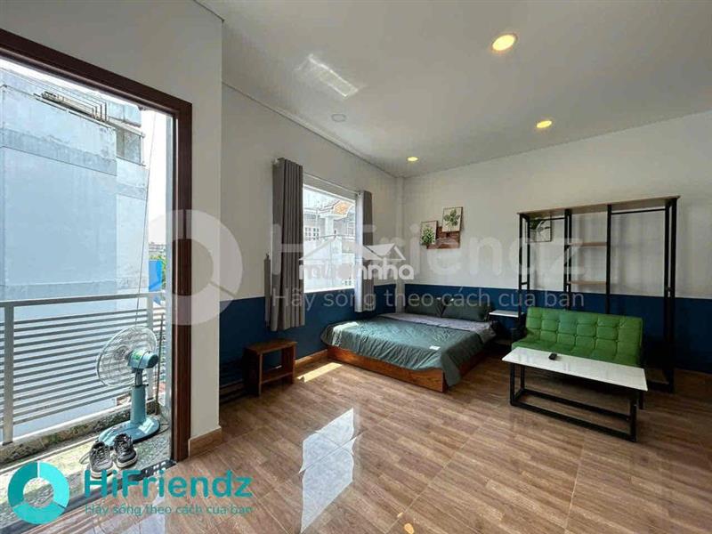 📌Căn hộ ngay hai bà trưng q.1, studio ban công - thang máy - full nt