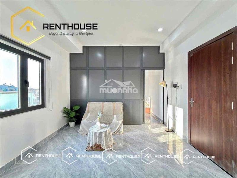 Chung cư mini 1pn tách bếp riêng biệt siêu bự đi bộ qua nttu