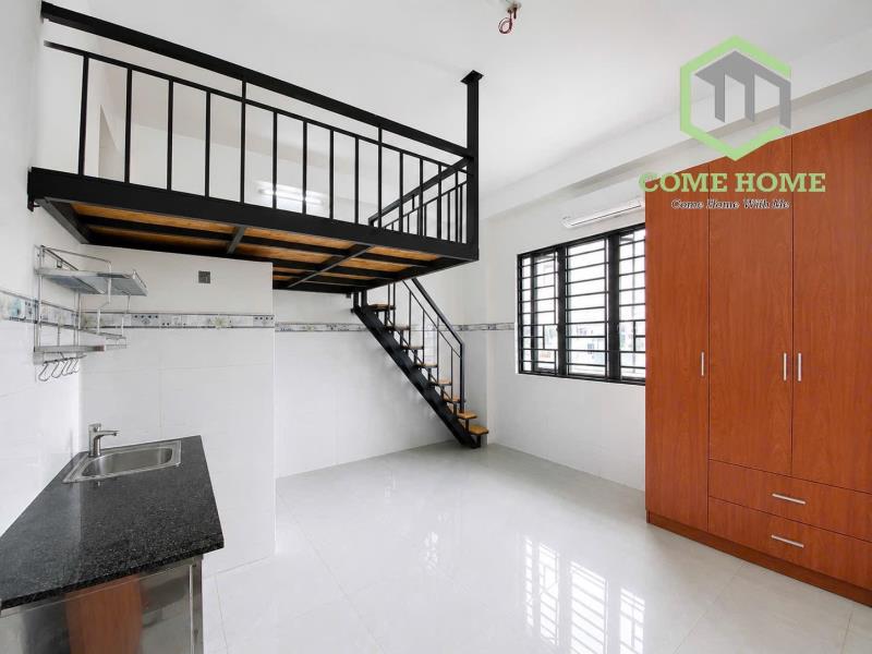 Cho thuê phòng có gác 5p qua đh hồng bàng 