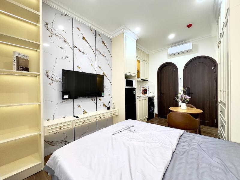 Cho thuê căn hộ studio full nội thất cao cấp mới gần tdtu, nttu, lotte mart ngay trung tâm quận 7