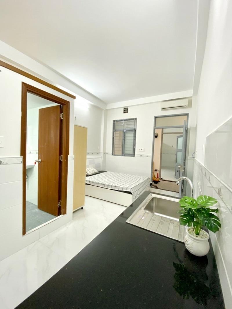 Phòng mới xây mới 100% đường nguyễn kiệm. gần cv gia định - 2