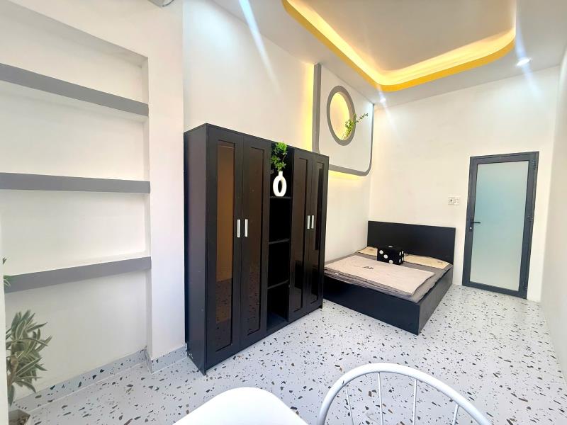 Căn hộ tân bình 2pn 1pk full nội thất hiện đại có cửa sổ ban công lớn thuận tiện đi sân bay, cộng hòa, trường chinh và q3, q10 - 4