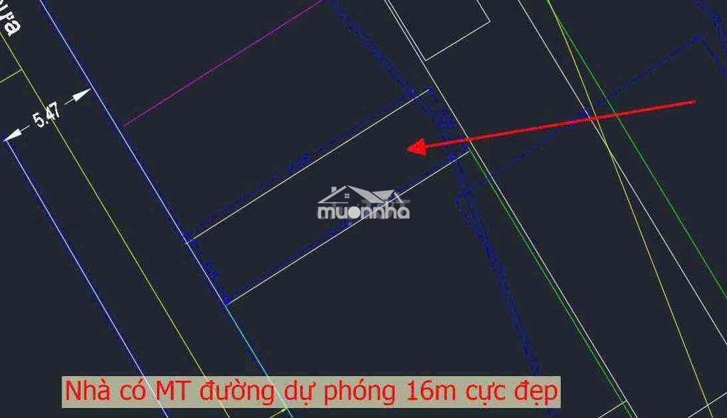 Nhà 4 x 15, 2 mt trước sau, đường xe tải - 3