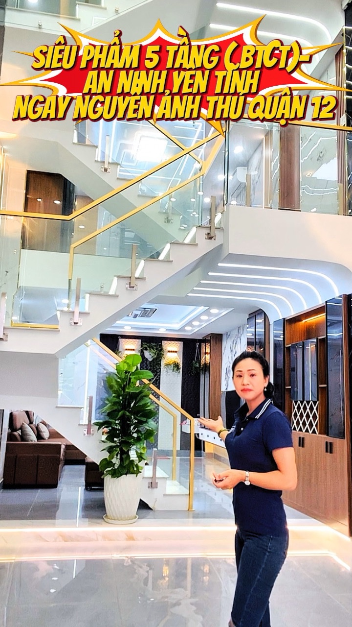 🔥 Siêu phẩm 5 tầng btct – hiệp thành, quận 12 | nhỉnh 6 tỷ: 0975584222