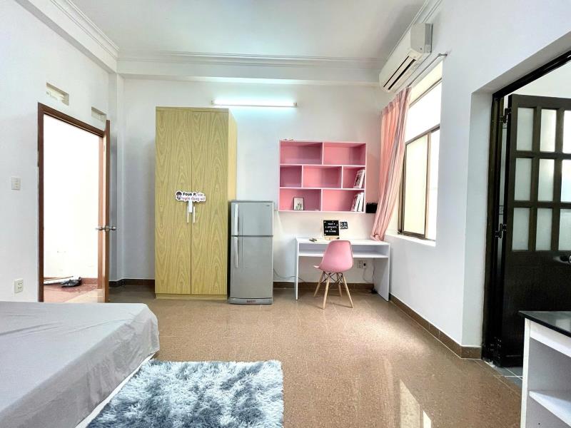 Cho thuê căn hộ nguyễn văn thương – nội thất đầy đủ – cửa sổ – cách đh giao thông vận tải 500m