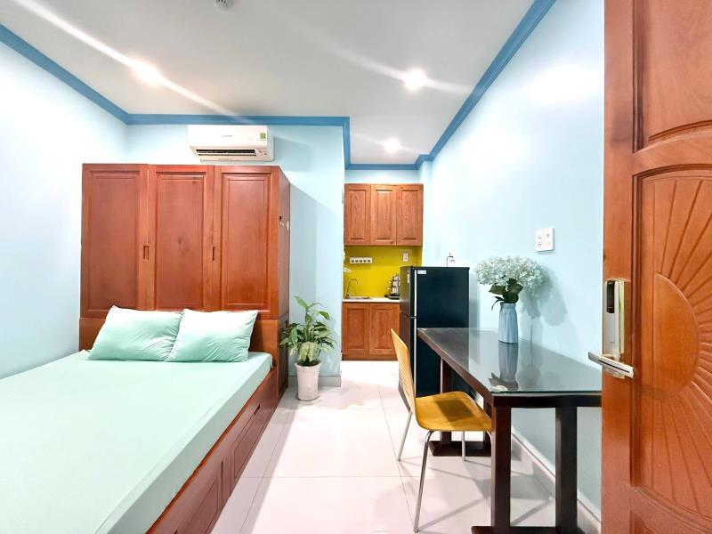 Căn hộ xây mới 100% full nội thất tại lý thường kiệt gần big c, đh bách khoa, đh y dược tp.hcm