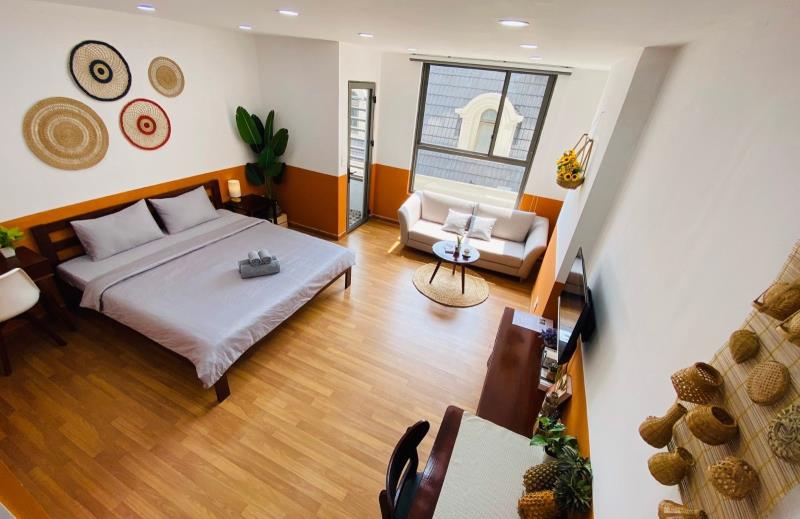 Studio 35m2 tại orchard parkview - 130 hồng hà (free hồ bơi, gym...)