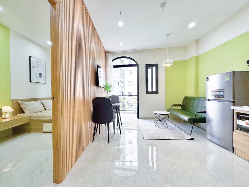 Gần sân bay tân sơn nhất - căn hộ studio, 1pn full nội thất cao cấp, thoáng, thang máy